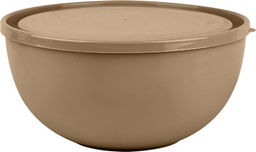 Салатник Plast Team Galaxy с крышкой 4л 260х255х130 мм шоколадный мокко PT185611015