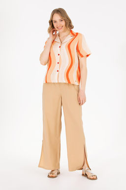 U. S. Polo Assn Женские брюки светло-коричневого цвета