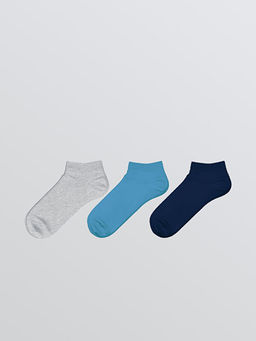 Kad?n D?z Patik ?orap 3l?