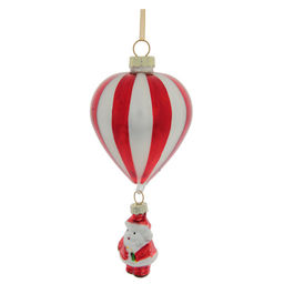 Украшение новогоднее "Воздушный шар", L7 W7 H17 см