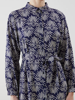 Desenli Kad?n G?mlek Elbise