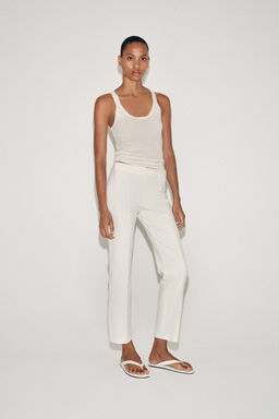 PANTAL?N CROPPED ZW COLLECTION / Crudo