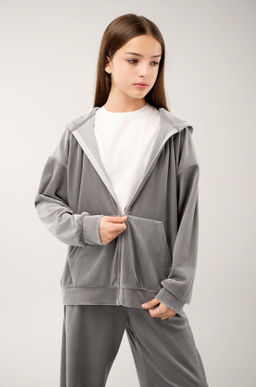 Велюровый костюм для девочки Happyfox