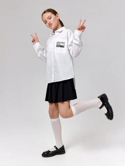 ACOOLA / Блузка детская для девочек Izo молочный  фото 4