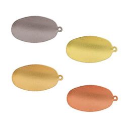 Zlatka Заготовки для чеканки SBH-04 2.8 x 1.6 см в пакете с картонным еврослотом 5 х 5 шт СК/Распродажа