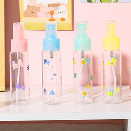 Дорожная бутылочка "Drawings", green (100 ml)