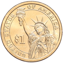 Монета 1 доллар 2012 года (Р) США 21-й президент США Честер Артур