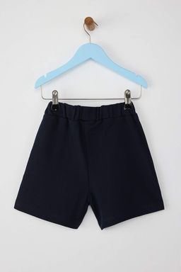 Lacivert Erkek Cocuk Duz Orme Sort & Bermuda TKDSS25SR00031 - Trendyolmilla фото 2