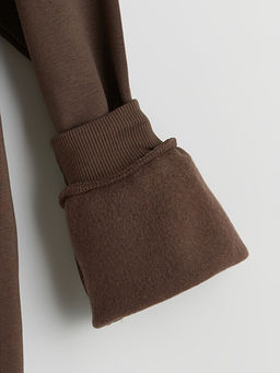 California Bask?l? Polo Yaka Erkek ?ocuk Kal?n Sweatshirt