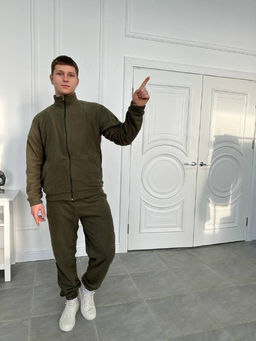 ФЛИС 180гр плотность АНТИПИЛИНГ Костюм мужской на молнии - Knitka wear фото 8