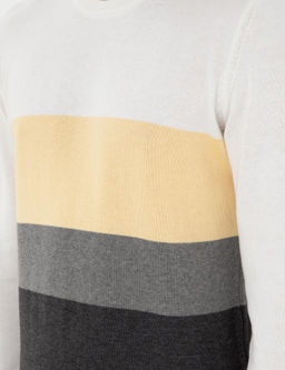 Gri Melanj Slim Fit Bisiklet Yaka Triko Kazak - Pierre cardin фото 7