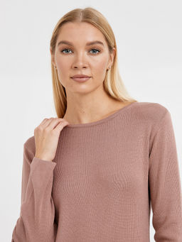 платье длины миди в розовом цвете с цветами из страз - Glenfield фото 6