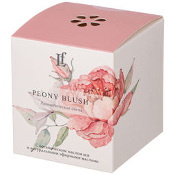 СВЕЧА АРОМАТИЗИРОВАННАЯ В СТАКАНЕ PEONY BLUSH 7,5*8,5 СМ