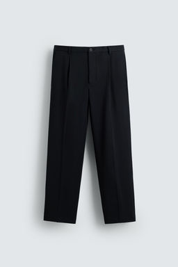 PLEATED REGULAR FIT TROUSERS - Zara фото 6