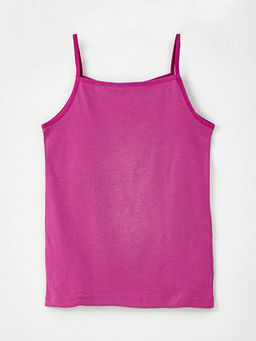 Kare Yaka Basic Ask?l? Pamuklu K?z ?ocuk Atlet 2li - Waikiki фото 2