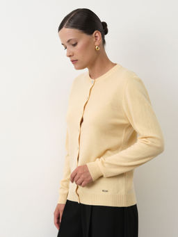 Кардиган из кашемира 08179 шампань