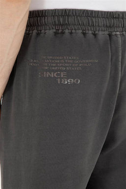 Мужские спортивные штаны антрацитового цвета - U.s. polo assn фото 7