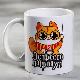 Кружка чайная керамическая «Замышляю шалость», 320 мл