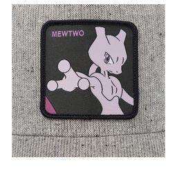 Бейсболка CAPSLAB арт. CL/PKM6/1/PCT/MEW Pokemon Mewtwo (светло-серый)  фото 3