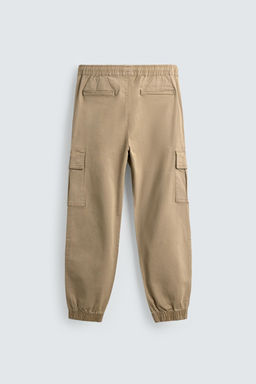 PANTAL?N CARGO SLIM FIT / Beige - Zara фото 8