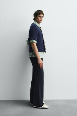 TEXTURED CARDIGAN HARRY LAMBERT FOR ZARA X DISNEY  фото 4