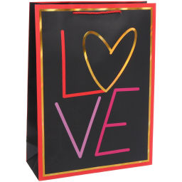 Пакет подарочный "My love" 31*42*12 см