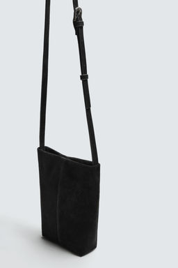 BANDOLERA PIEL / Negro - Zara фото 3