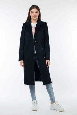 Пальто женское демисезонное (пояс) - El podio фото 2