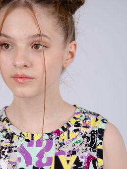 Сарафан "ПлД-57" абстракция, трикотаж (М)