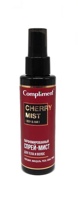 "Compliment" Спрей-мист для тела и влос парфюмированный CHERRY (110мл).12 / 919197