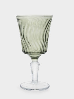 Бокал-кубок для вина, 270 мл, стекло Р, зеленый, Guitar