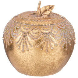 ФИГУРКА ДЕКОРАТИВНАЯ ЯБЛОКО 18*18*17,5 СМ