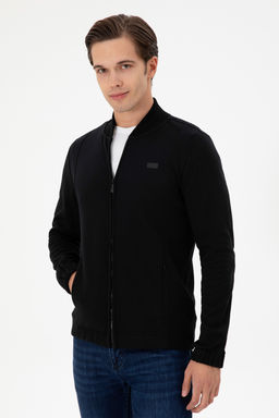 Мужской черный вязаный кардиган Неожиданная скидка в корзине - U.s. polo assn фото 10
