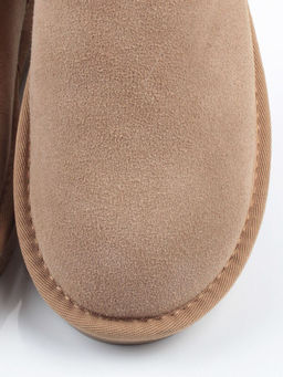 PF8300-3 BEIGE Угги женские (натуральная замша, 100% шерсть)
