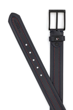 Мужской темно-синий ремень Неожиданная скидка в корзине