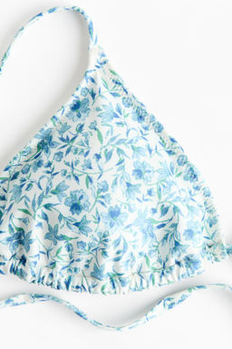 Top de bikini triangular con relleno - H&m фото 13