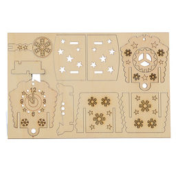 Роспись по дереву. Ёлочная игрушка "Время волшебства"