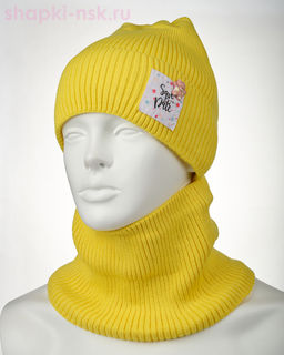 03-48-E Комплект флис (колпак+снуд) (46-50)