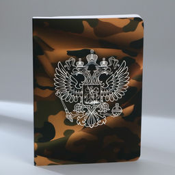 Ежедневник А5+, 100 л. Мягкая обл.Софт-тач Герб