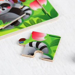 Пазл Еноты 12 элементов 0,414,511 см - Simaland фото 3