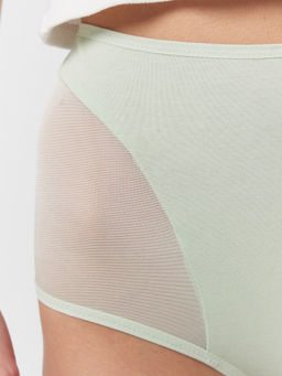 Трусы Mark Formelle макси хлопок с эластаном и полиамидом св.фисташковый  фото 6