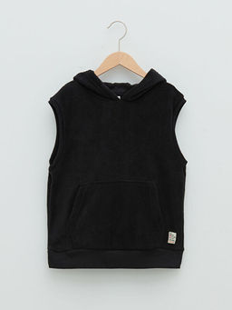 Kap??onlu Basic Polar Erkek ?ocuk Sweatshirt