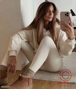 Лосины рубчик с добавлением эластана