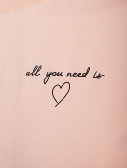 Свободная футболка с принтом из премиального хлопка с эастаном - Vilatte фото 2