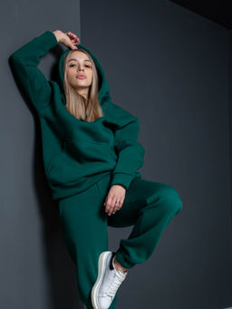 Женский Теплый спортивный костюм Арианна, изумруд от Спортсоло