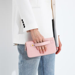 Кошелёк на молниях, цвет розовый - Simaland фото 6