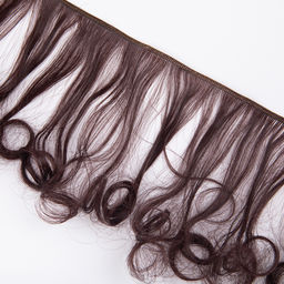 HobbyBe HAR-10 Тресс для кукол 15 см 100 см 25 г 14 т.каштановый