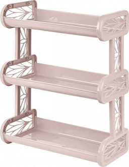 Полка навесная 3-х ярусная Тюльпан арт.BQ1683, KL1683