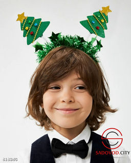 Карнавальный ободок "Ёлочка"