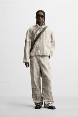 ABSTRACT PRINT TROUSERS - Zara фото 11